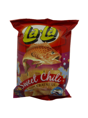 LALA FISH CRACKER SWEET CHILI 50g